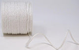 C400 4mm White Lacing Cord by British Trimmings
