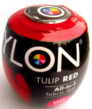 Dylon Fabric Machine Dye, Tulip Red, 350g Pod with Salt - Ribbonmoon
