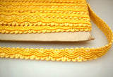 FT1798 13mm Tonal Yellows Cord Decorated Braid Trimming