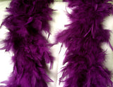Feather Boa Purple Approx 2 Metres Long