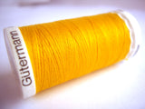 GT 106 500mtr Gold Yellow Gutermann Polyester Sew All Sewing Thread