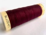 GT 108L Deep Wine Gutermann Polyester Sew All Thread