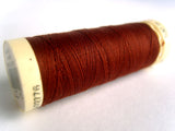 GT 227L Rich Rust Brown Gutermann Polyester Sew All Sewing Thread