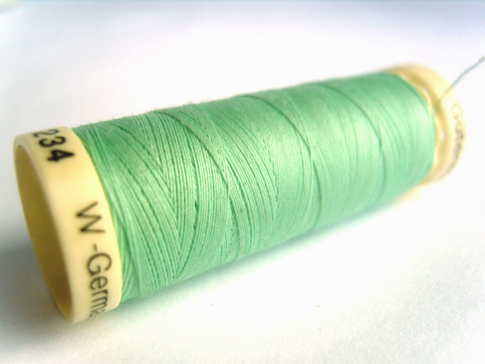 GT 234L Aqua Mint Green Gutermann Polyester Sew All Sewing Thread ...