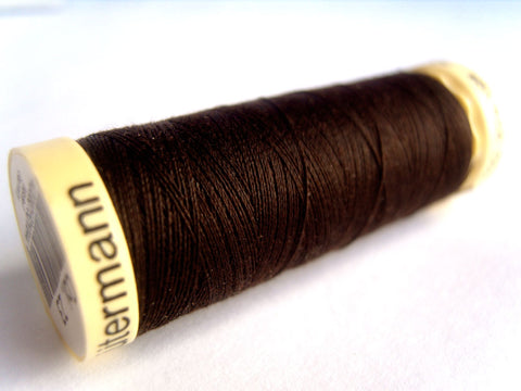 GT 23L Seal Dark Brown Gutermann Polyester Sew All Sewing Thread 