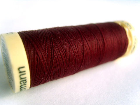 GT 368L Burgundy Gutermann Polyester Sew All Sewing Thread
