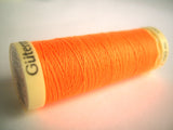 GT 3871 Flourescent Tangerine Gutermann Polyester Sew All Thread 