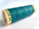GT 761 Malibu Blue Gutermann Polyester Sew All Sewing Thread 
