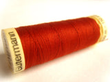 GT 837L Bright Rust Gutermann Polyester Sew All Sewing Thread 