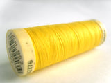 GT 852 Yellow Gutermann Polyester Sew All Sewing Thread 