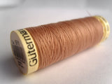 100 Metre Spool Gutterman 100% Polyester Sew-All Sewing Thread pink beige