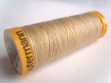 GTC 1017 Beige Gutermann 100% Cotton Sewing Thread