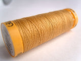 GTC 1037 Golden Sand Beige Gutermann 100% Cotton Sewing Thread