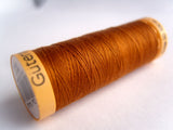 GTC 1444 Golden Brown Gutermann 100% Cotton Sewing Thread