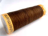 GTC 1613 Dark Brown Gutermann 100% Cotton Sewing Thread