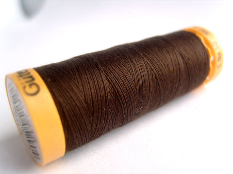 GTC 1912 Dark Brown Gutermann 100% Cotton Sewing Thread
