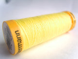 GTC 349 Primrose Gutermann 100% Cotton Sewing Thread