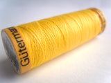 GTC 548 Butter Gutermann 100% Cotton Sewing Thread