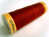 GTC 2143 Deep Rust Gutermann 100% Cotton Sewing Thread