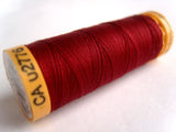 GTC 2433 Russet Red Gutermann 100% Cotton Sewing Thread