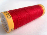 GTC 2453 Scarlet Berry Gutermann 100% Cotton Sewing Thread