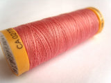 GTC 2536 Bright Dusky Pink Gutermann 100% Cotton Sewing Thread
