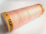 GTC 2628 Pale Pink Gutermann 100% Cotton Sewing Thread