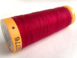 GTC 2653 Cardinal Gutermann 100% Cotton Sewing Thread