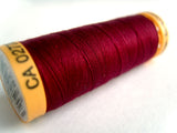 GTC 2833 Burgundy Gutermann 100% Cotton Sewing Thread