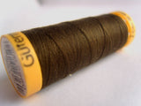 GTC 2960 Dark Brown Gutermann 100% Cotton Sewing Thread