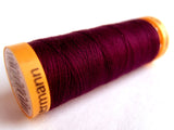 GTC 3832 Wine Purple Gutermann 100% Cotton Sewing Thread