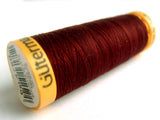GTC 4750 Burgundy Gutermann 100% Cotton Sewing Thread