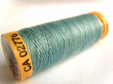 GTC 6126 Deep Sky Blue Gutermann 100% Cotton Sewing Thread