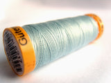 GTC 6217 Light Sky Blue Gutermann 100% Cotton Sewing Thread