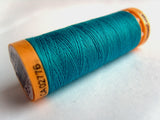 GTC 6745 Peacock Blue Gutermann 100% Cotton Sewing Thread