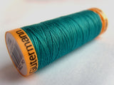 GTC 7235 Kingfisher Blue Gutermann 100% Cotton Sewing Thread
