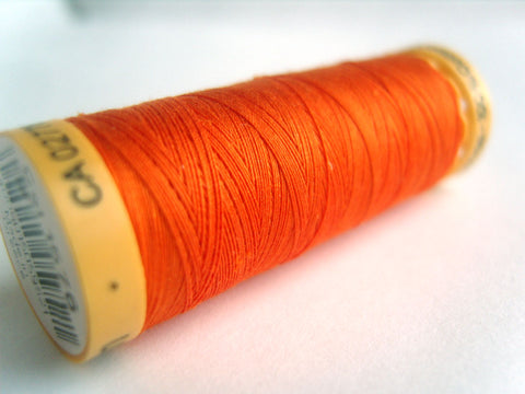 GTC 1576 Orange Gutermann 100% Cotton Sewing Thread 