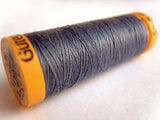 GTCOT5325 Gutermann 100% Cotton Sewing Thread Colour 5325 Dusky Blue