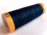 GTCOT5332 Gutermann 100% Cotton Sewing Thread Colour 5332 Light Navy