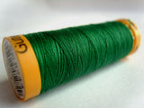 GTCOT8244 Gutermann 100% Cotton Sewing Thread Colour 8244 Green