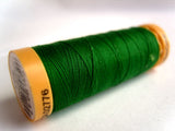 GTCOT8543 Gutermann 100% Cotton Sewing Thread Colour 8543 Green