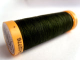GTC 8812 Darkest Green Gutermann 100% Cotton Sewing Thread