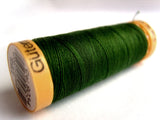 GTCOT9034 Gutermann 100% Cotton Sewing Thread Colour 9034 Green