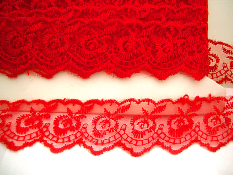 L451 42mm Red Flat Lace