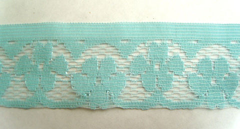 L471 43mm Turquoise Blue Flat Lace - Ribbonmoon