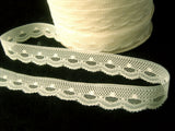 L514 18mm Ivory Cream Flat Lace