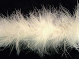 MARAB52 Ivory Marabou String (Swansdown) Turkey Feather