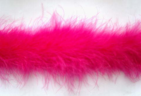 MARAB57 Magenta Pink Marabou String (Swansdown) Turkey Feather