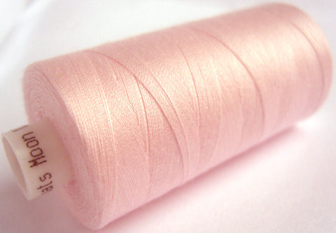 MOON 093 Pale Pink Coats Sewing Thread,Spun Polyester 1000 Yard Spool, 120's