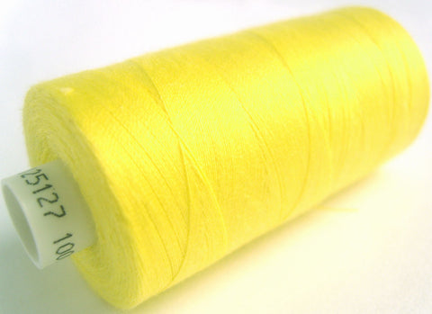 MOON 201 Lemon Coats 120's Sewing Thread,Polyester 1000 Yard Spool